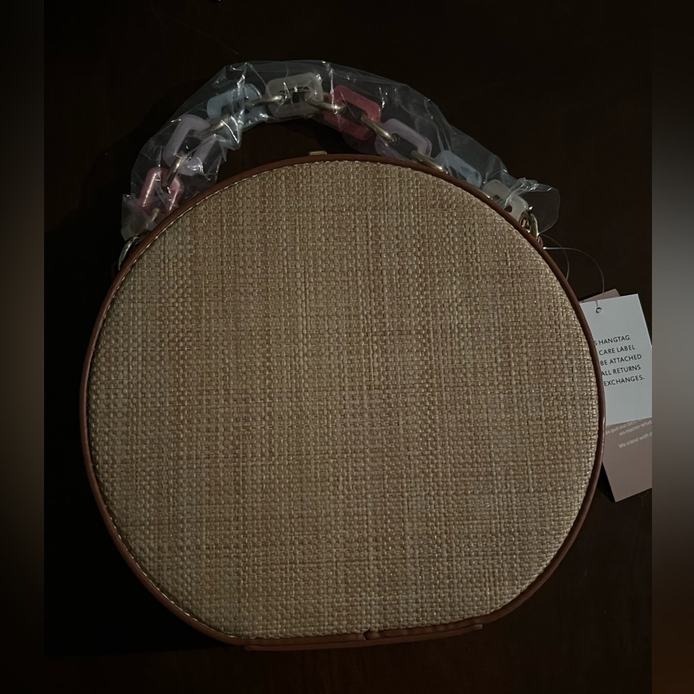 Just Fab Circle Crossbody Bag